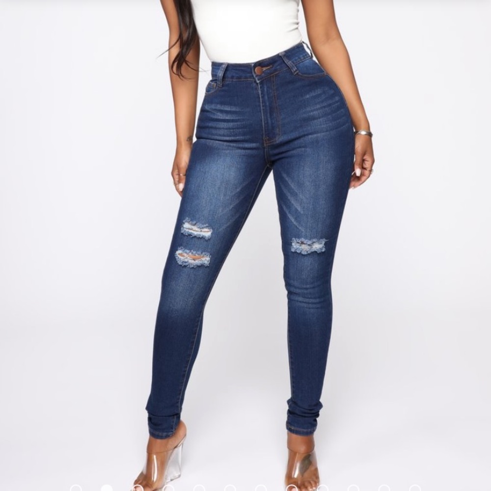 High waisted Jeans
